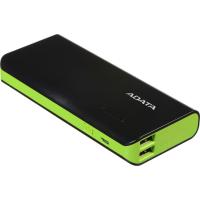 Батарея универсальная ADATA PT100 10000mAh Black-Green (APT100-10000M-5V-CBKGR) изображение 4