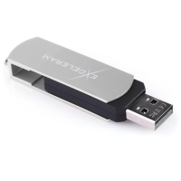 USB флеш накопитель eXceleram 8GB P2 Series Silver/Black USB 2.0 (EXP2U2SIB08) изображение 5
