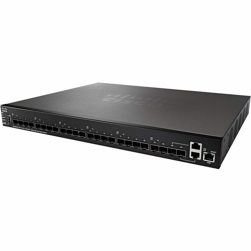 Коммутатор сетевой Cisco SG550XG-24F (SG550XG-24F-K9-EU)