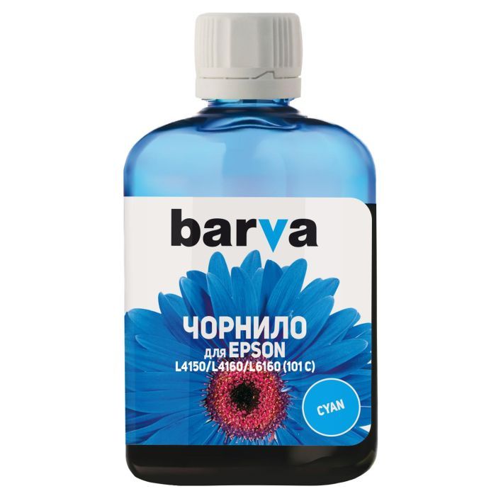 Чернила Barva Epson L4150/L4160 (101) Black 100 мл pigm. (E101-558)