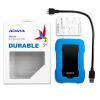 Внешний жесткий диск 2.5" 1TB ADATA (AHD330-1TU31-CBL) изображение 6