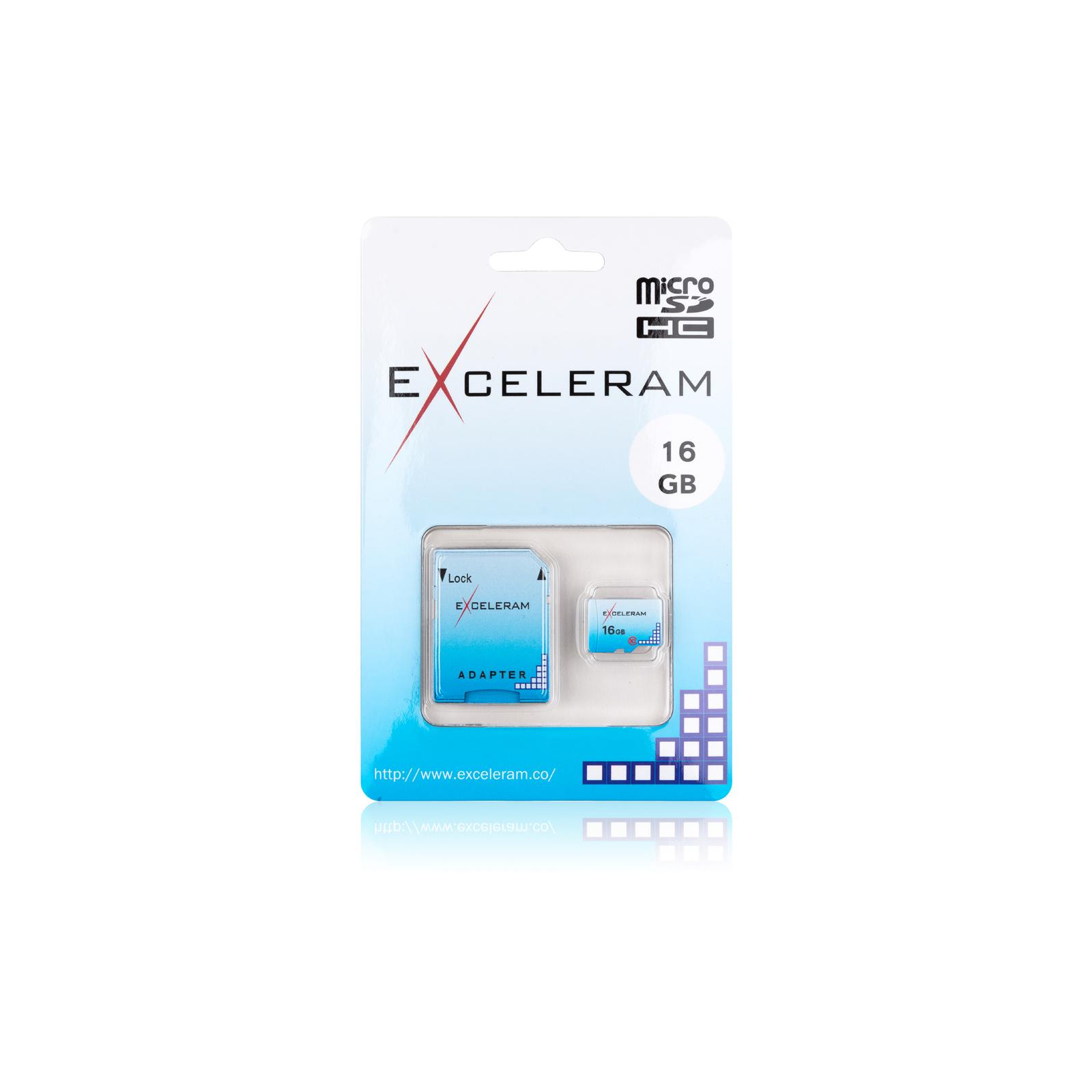 Карта пам'яті eXceleram 16GB microSD class 10 Color series (EMSD0004) зображення 2