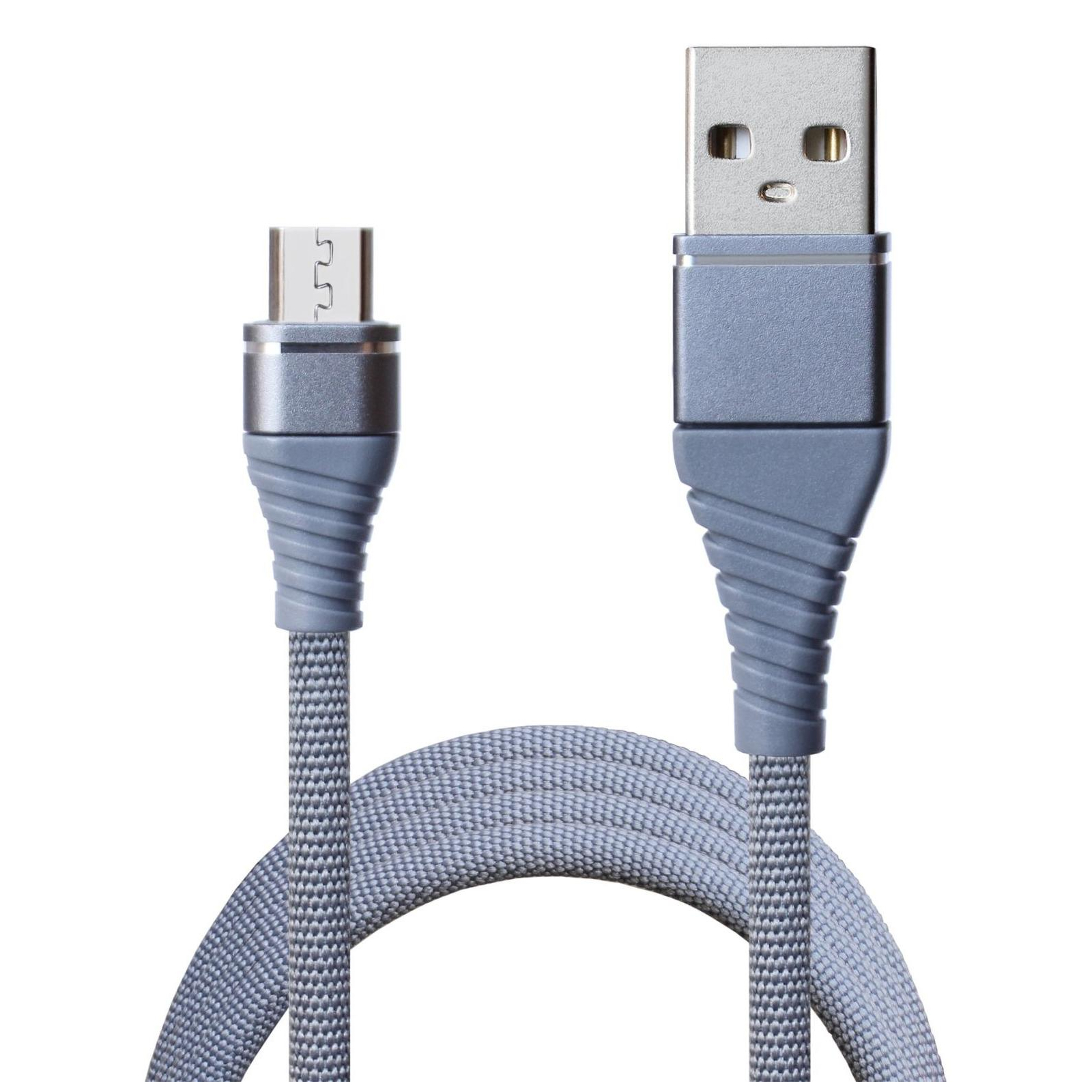 Дата кабель USB 2.0 AM to Micro 5P 1.2m 2A Black Grand-X (NM012BK)