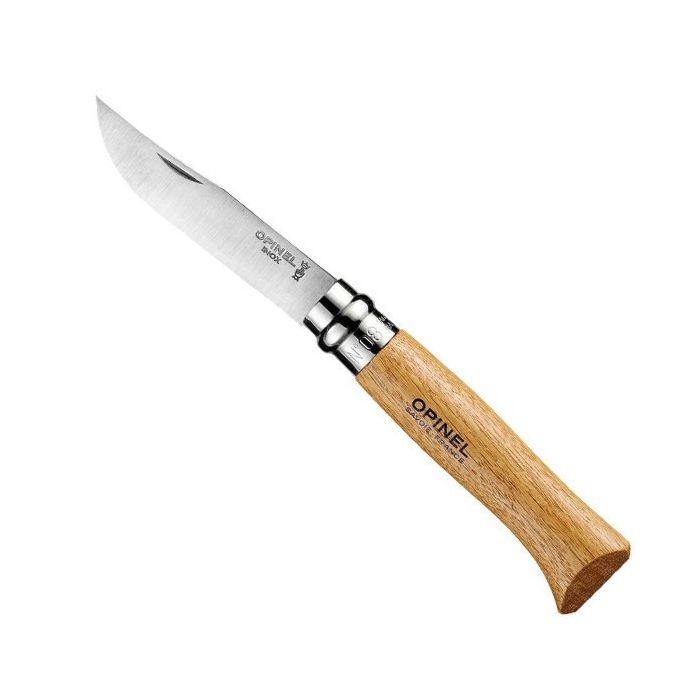 Ніж Opinel №8 Inox VRI, рукоять - дуб, в коробке (002021)