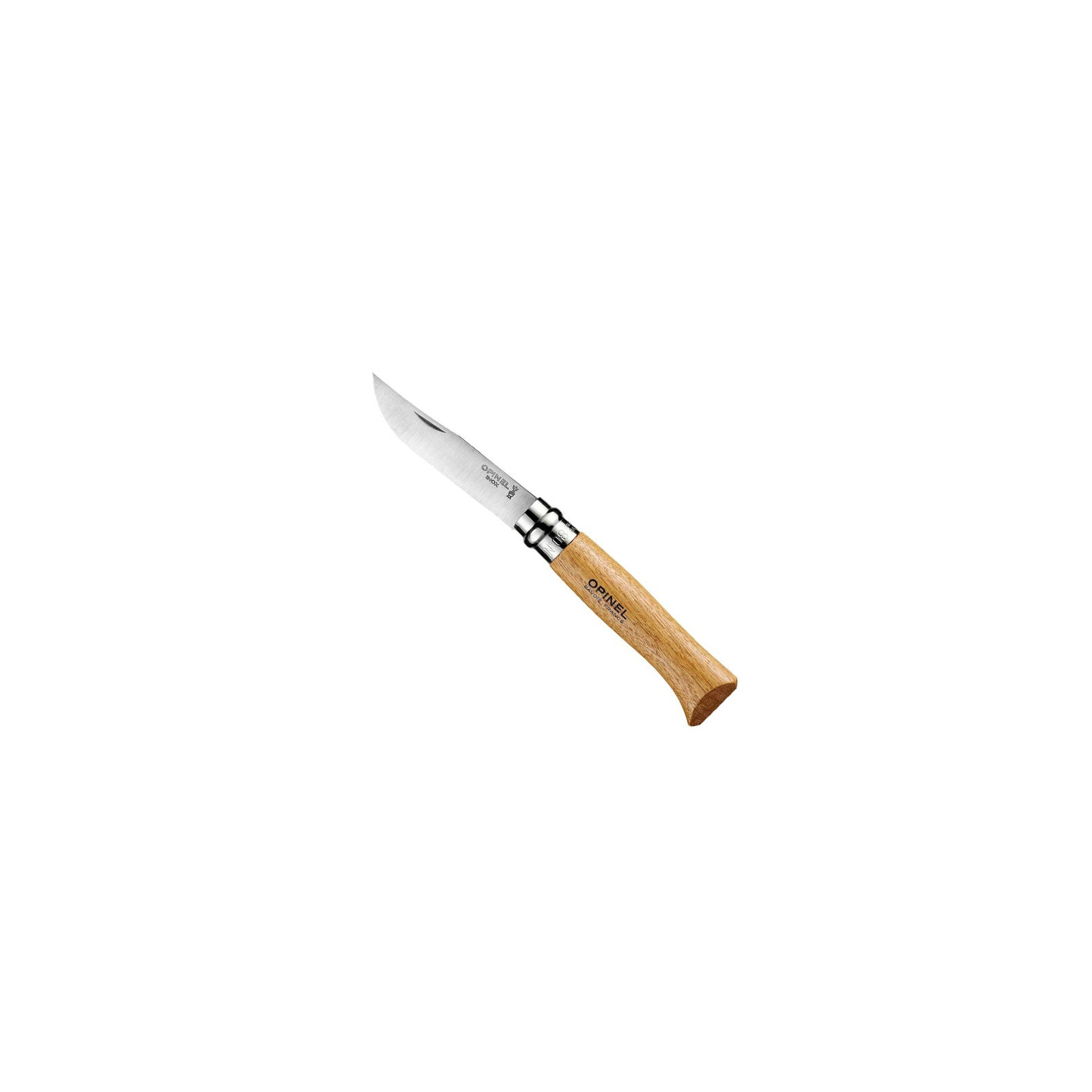 Нож Opinel №8 Inox VRI, рукоять - дуб, в коробке (002021)