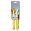 Набор ножей Victorinox SwissClassic, 8см, 2шт. в блистере, желтые (6.7606.L118B)