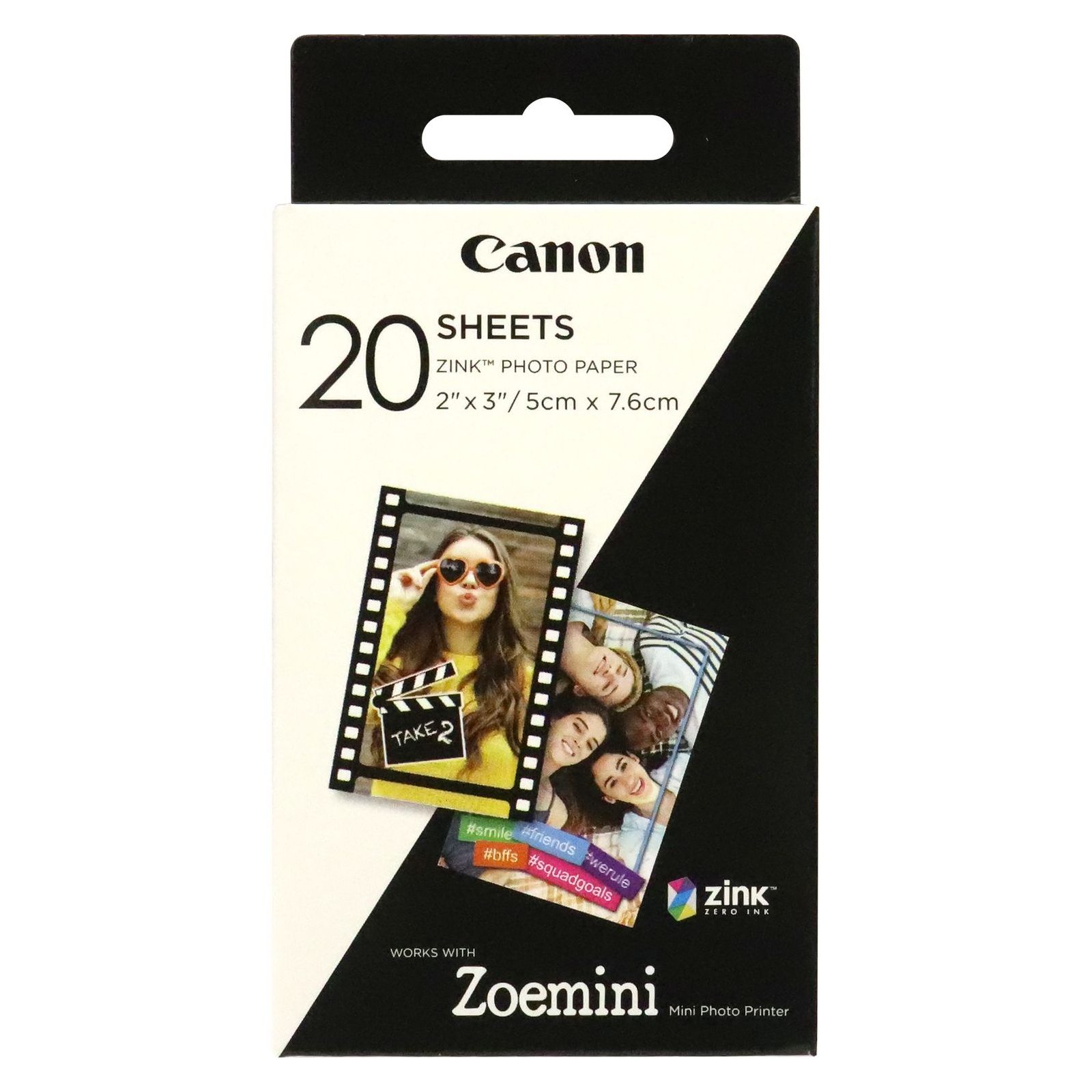 Фотобумага Canon 2"x3" ZINK™ ZP-2030 20s (3214C002)