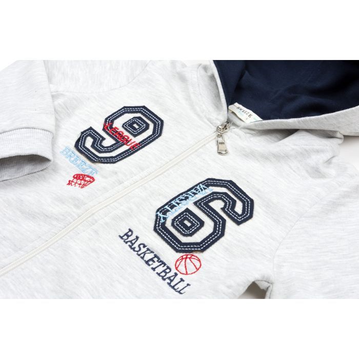 Спортивний костюм дитячий Breeze BASKETBALL 96 (13000-92B-gray) зображення 4