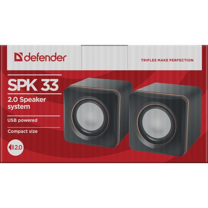 Акустическая система Defender SPK 33 Black (65633) изображение 2