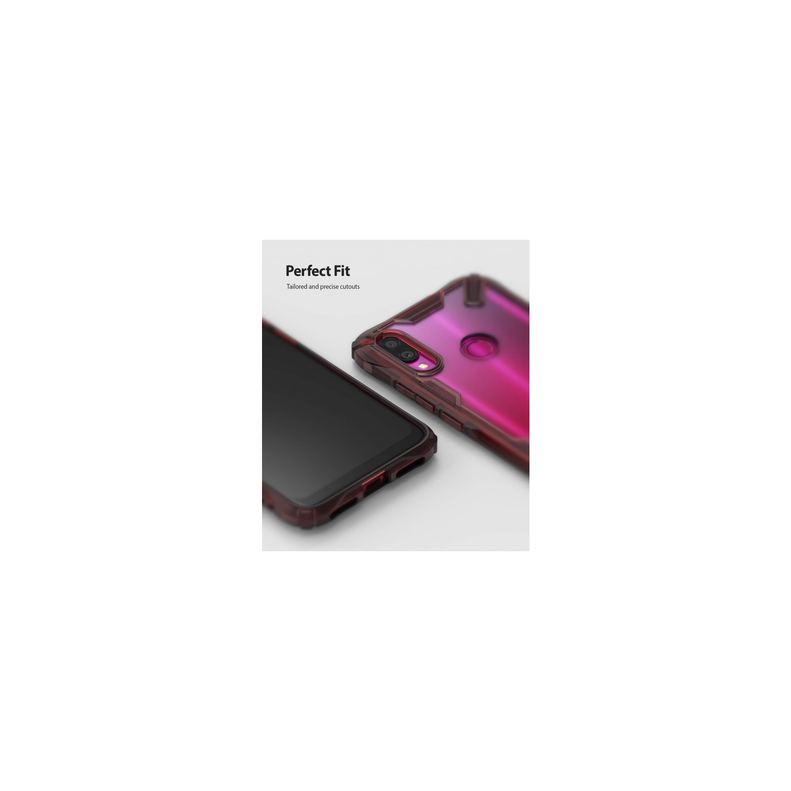 Чохол до мобільного телефона Ringke Fusion X для Xiaomi Redmi Note 7 Ruby Red (RCX4540) зображення 2