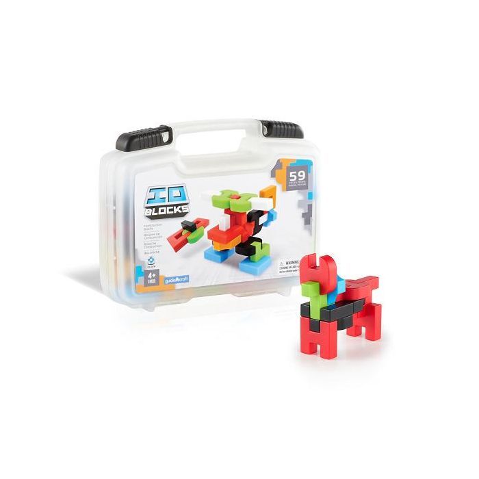 Конструктор Guidecraft IO Blocks Дорожный набор 59 деталей (G9604)
