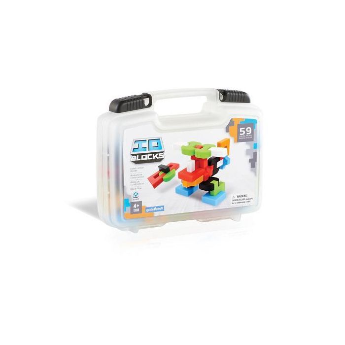 Конструктор Guidecraft IO Blocks Дорожный набор 59 деталей (G9604) изображение 3