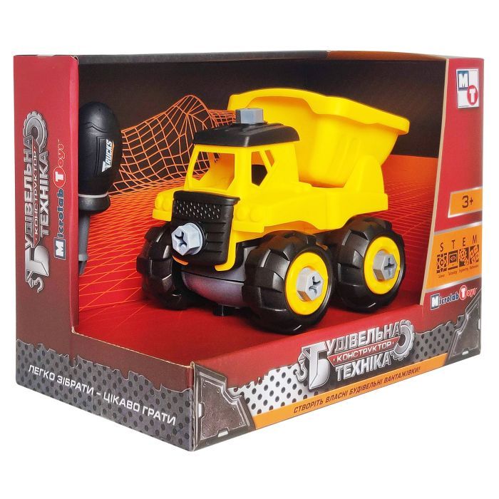 Конструктор Microlab Toys Строительная техника - грузовик (MT8906А) изображение 3
