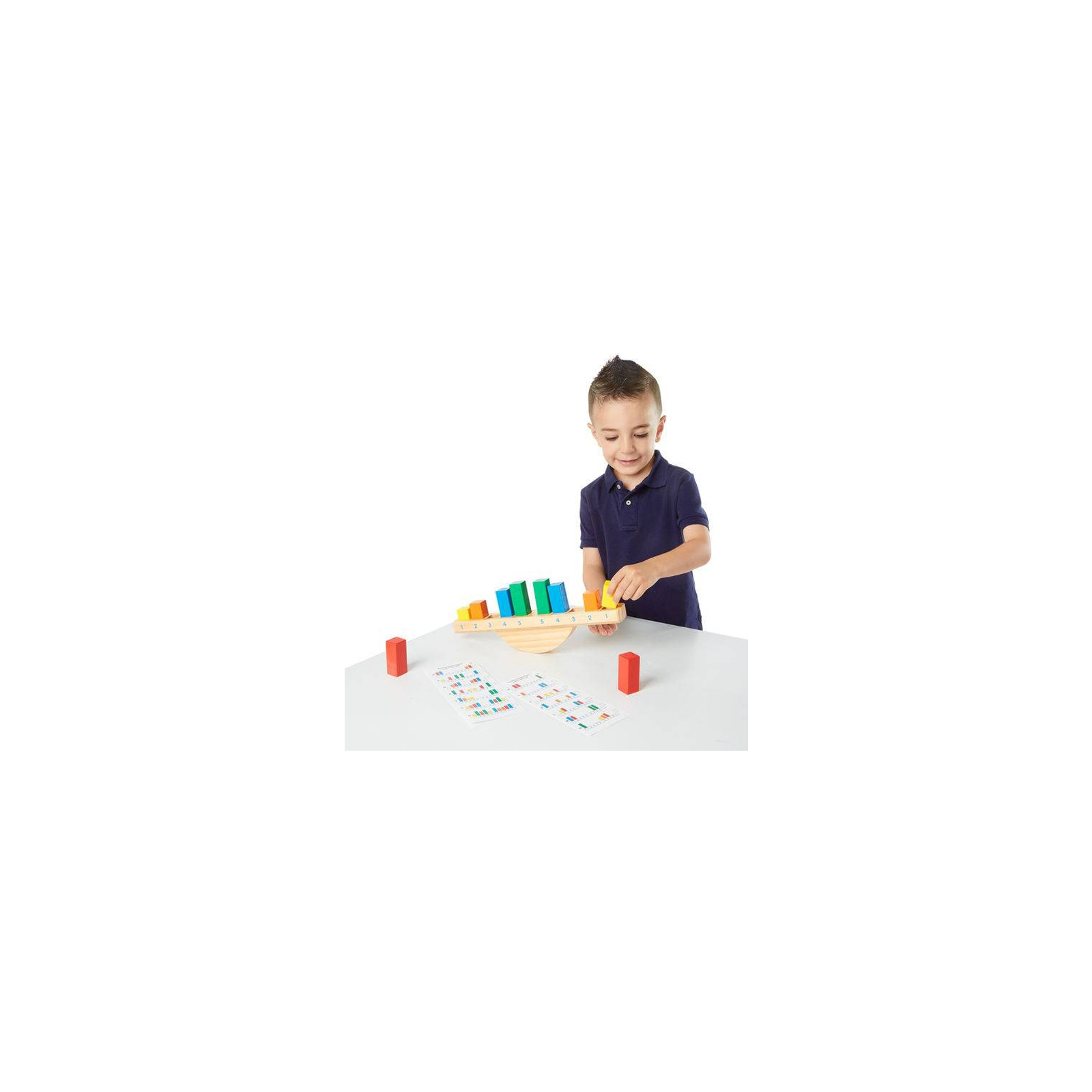 Развивающая игрушка Melissa&Doug Деревянный баланс Радуга (MD15197) изображение 4