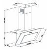 Витяжка кухонна Eleyus VERTICAL 470 60 BL зображення 12