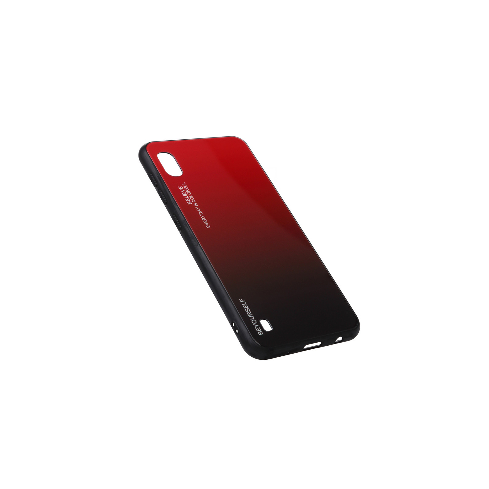 Чохол до мобільного телефона BeCover Gradient Glass для Samsung Galaxy A10s 2019 SM-A107 Red-Blac (704427) зображення 2