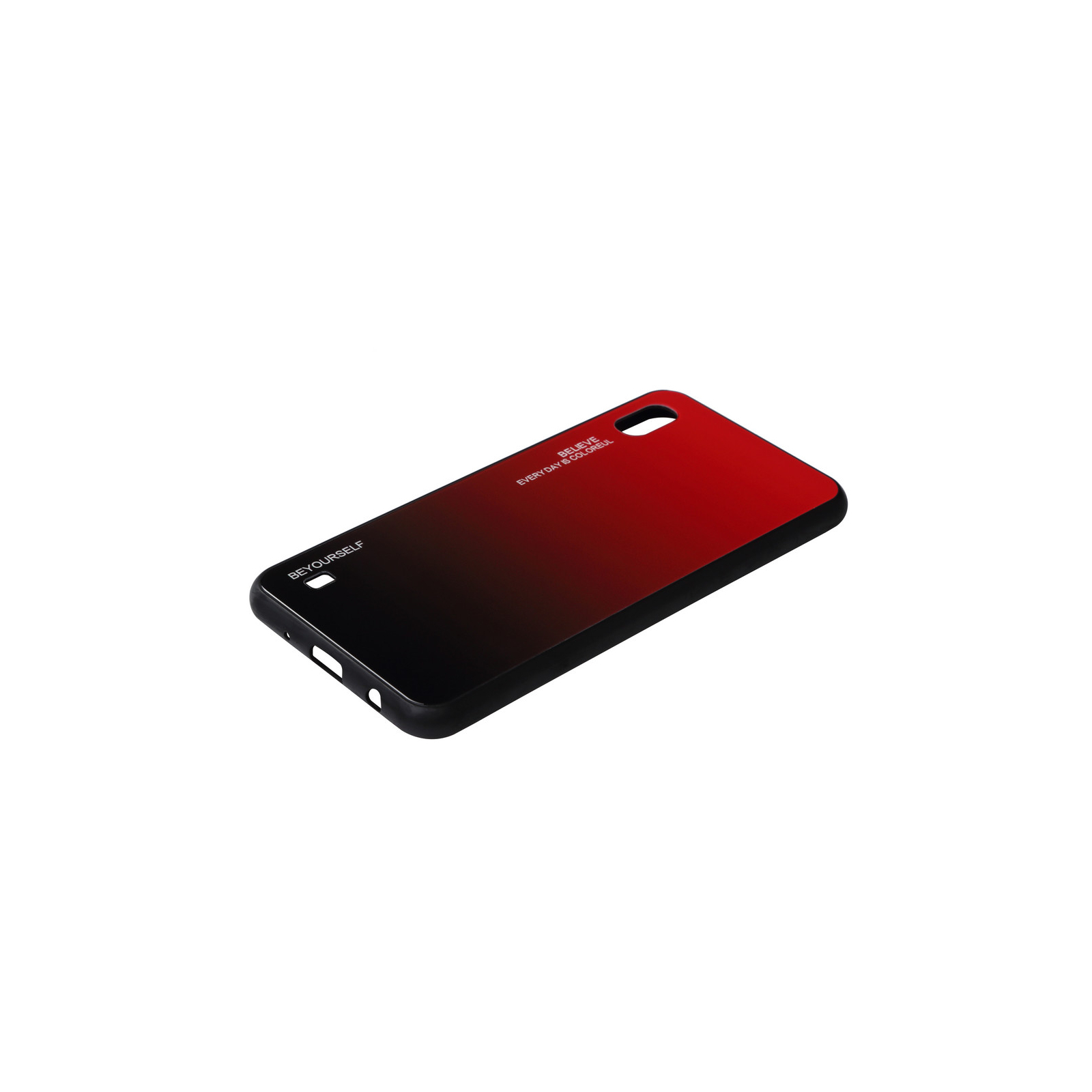Чохол до мобільного телефона BeCover Gradient Glass для Samsung Galaxy A10s 2019 SM-A107 Red-Blac (704427) зображення 3
