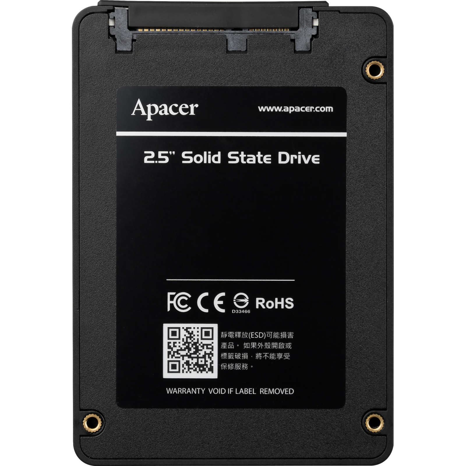 Накопитель SSD 2.5" 480GB Apacer (AP480GAS340G) изображение 2