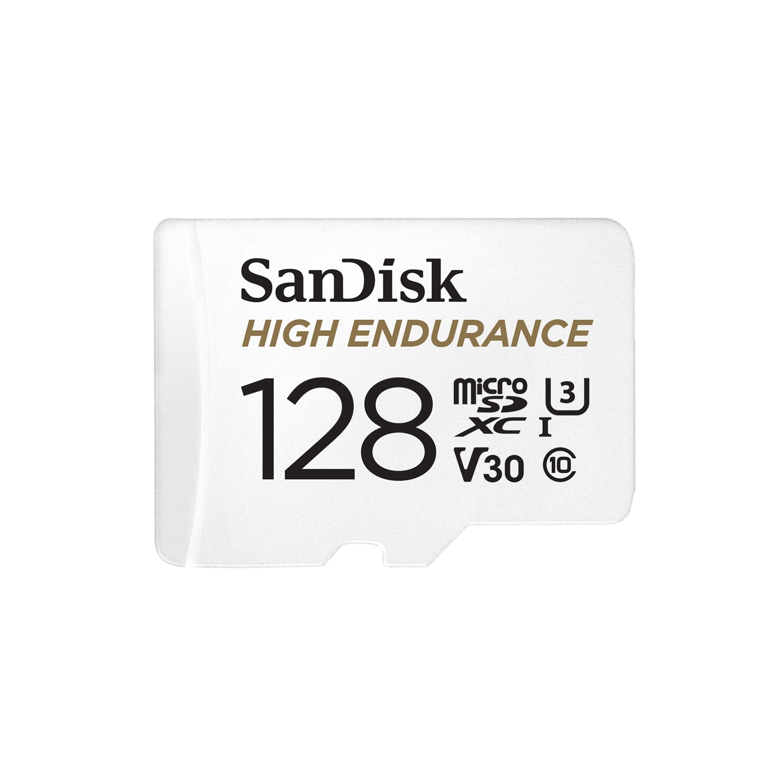 Карта памяти SanDisk 128GB microSDXC class 10 UHS-I U3 V30 High Endurance (SDSQQNR-128G-GN6IA)