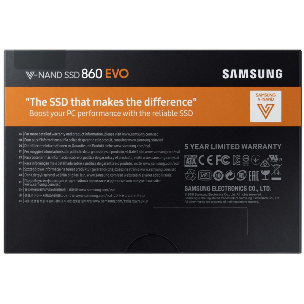 Накопичувач SSD 2.5" 250GB Samsung (MZ-76E250B/KR) зображення 9
