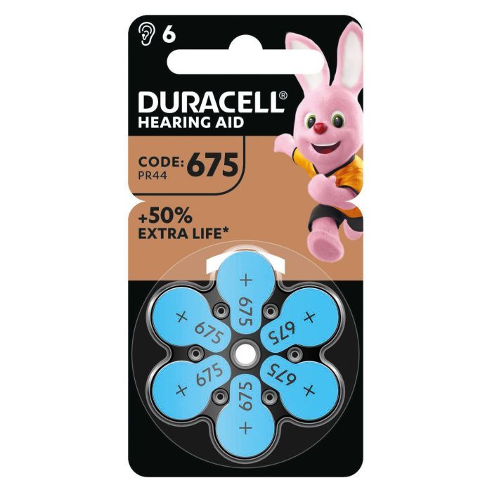 Батарейка Duracell PR44 / 675 * 6 (5004326) изображение 2