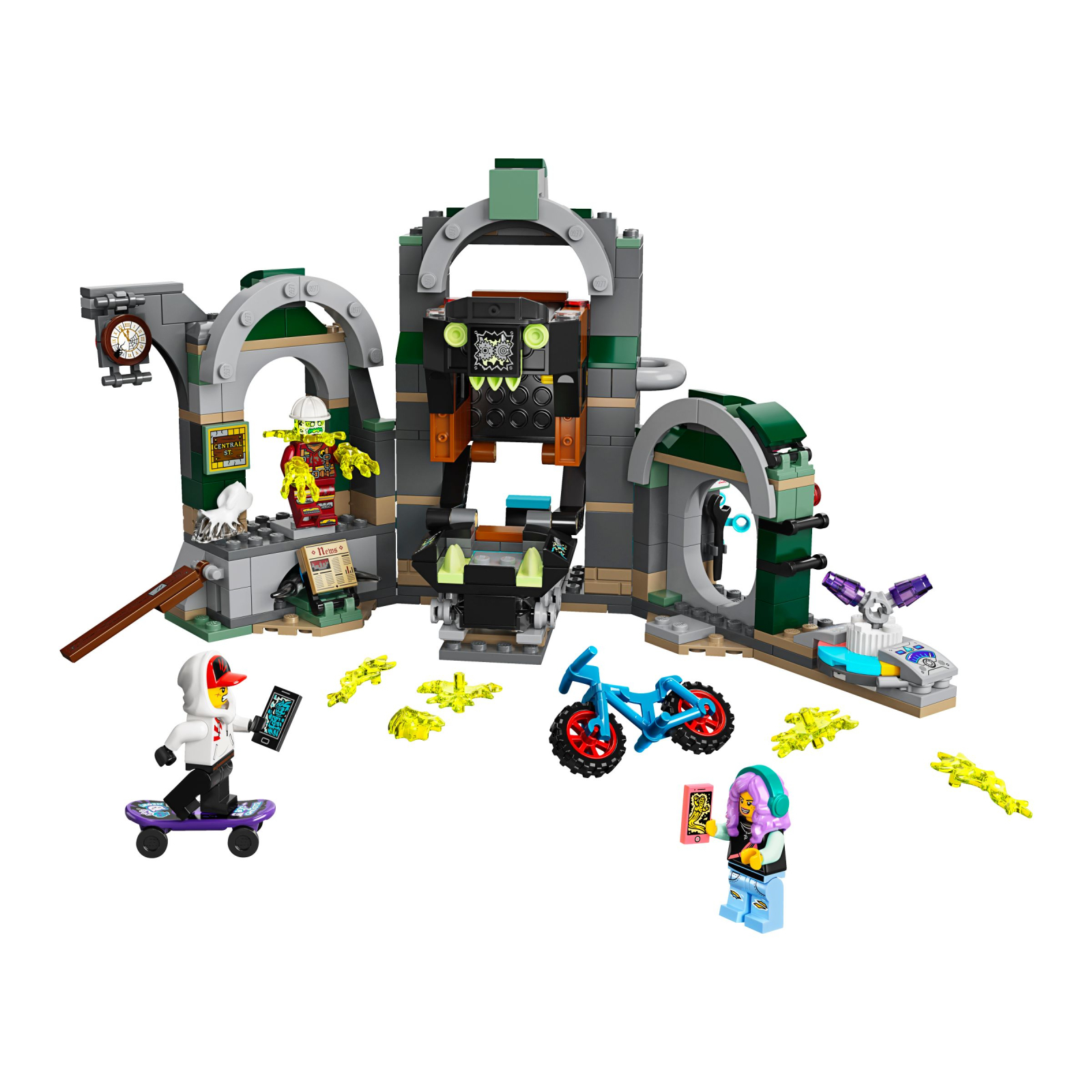Конструктор LEGO Hidden Side Метро Ньюбери 348 деталей (70430) изображение 2