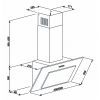Витяжка кухонна Eleyus VERTICAL 700 60 BG (VERTICAL70060BG) зображення 12