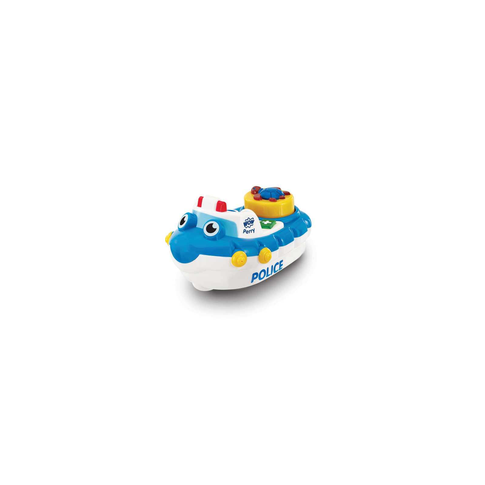 Розвиваюча іграшка Wow Toys Поліцейський човен Перрі (10347) зображення 5