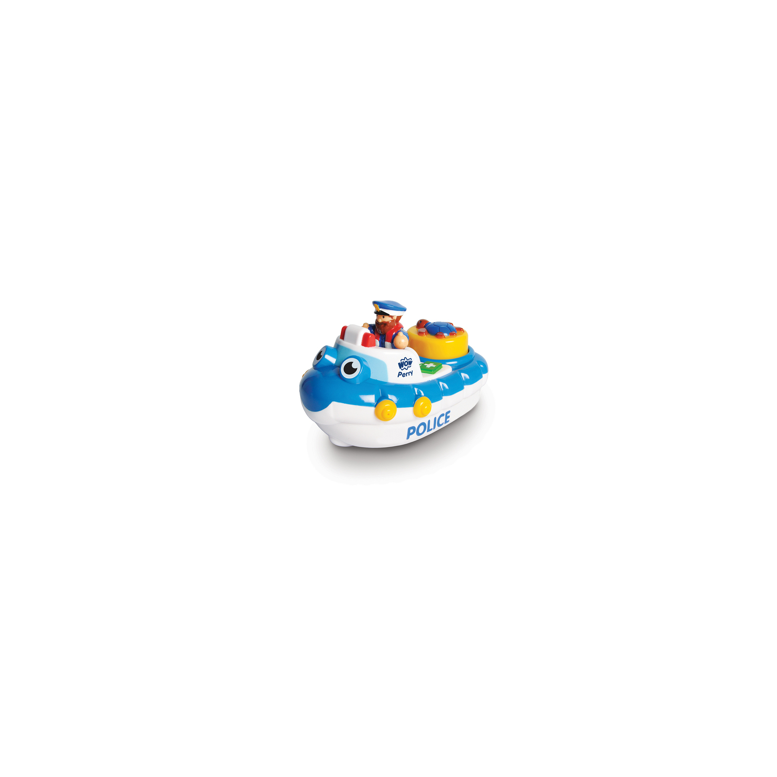 Розвиваюча іграшка Wow Toys Поліцейський човен Перрі (10347) зображення 7