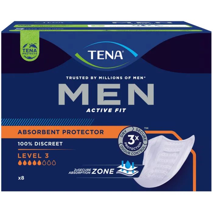 Урологические прокладки Tena Men Level 3 8 шт. (7322540560602) изображение 2