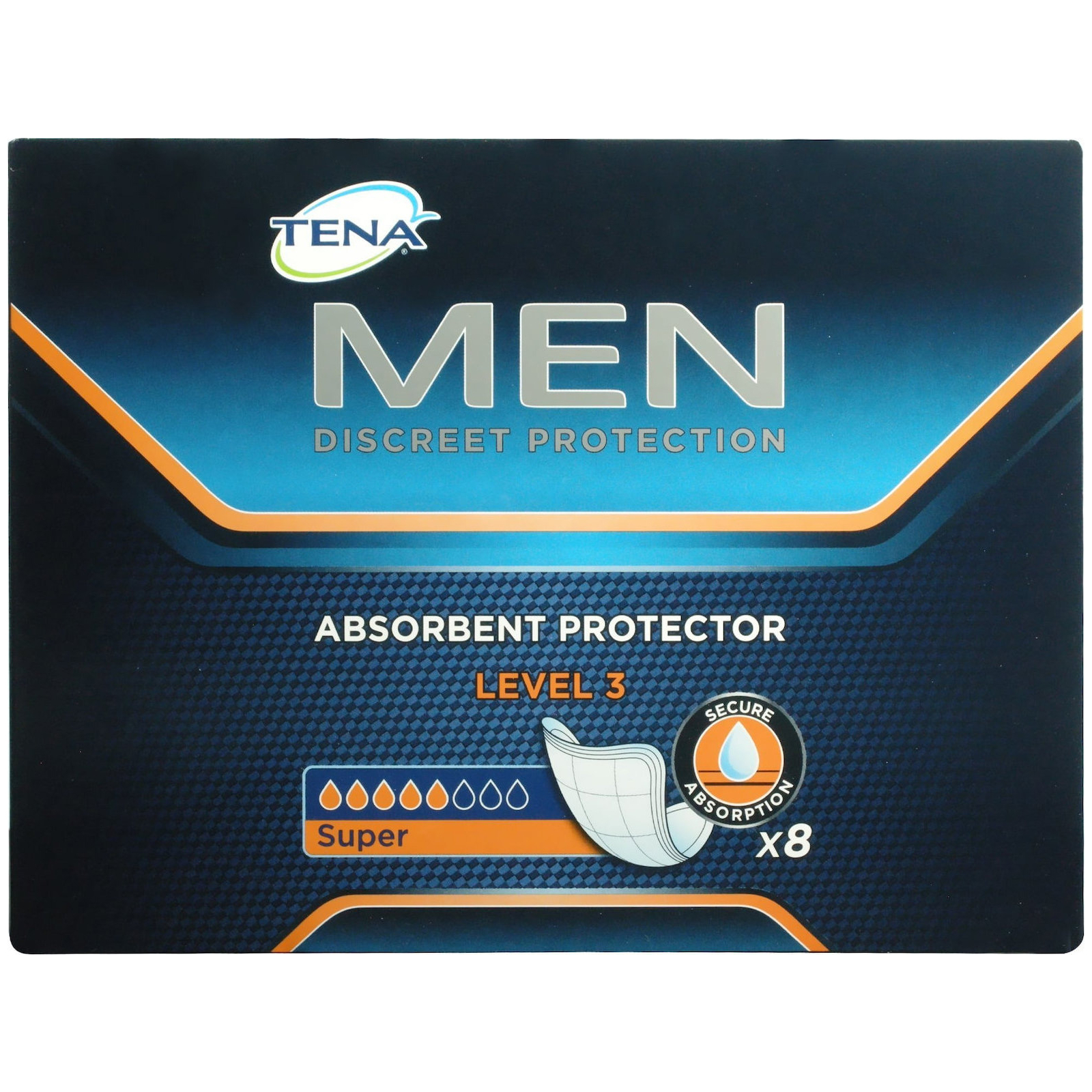 Урологічні прокладки Tena Men Level 3 8 шт. (7322540560602)