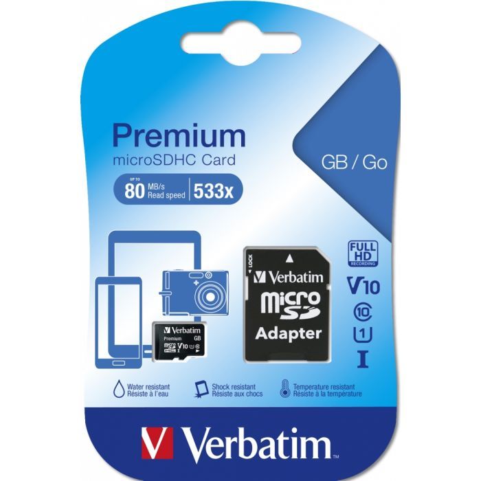 Карта памяти Verbatim 32GB microSDHC class 10 (MDAVR-9/G) изображение 2