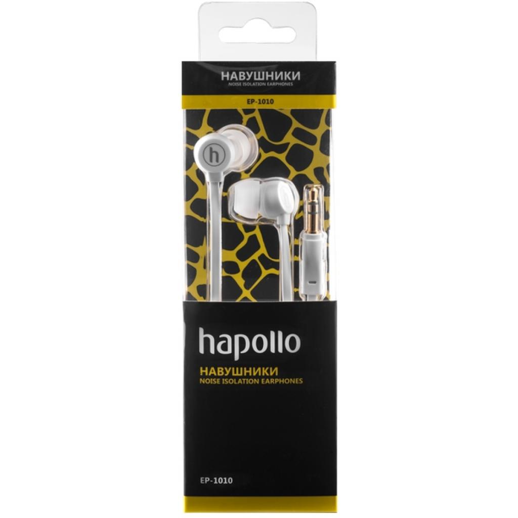 Навушники Hapollo EP-1010 White зображення 2
