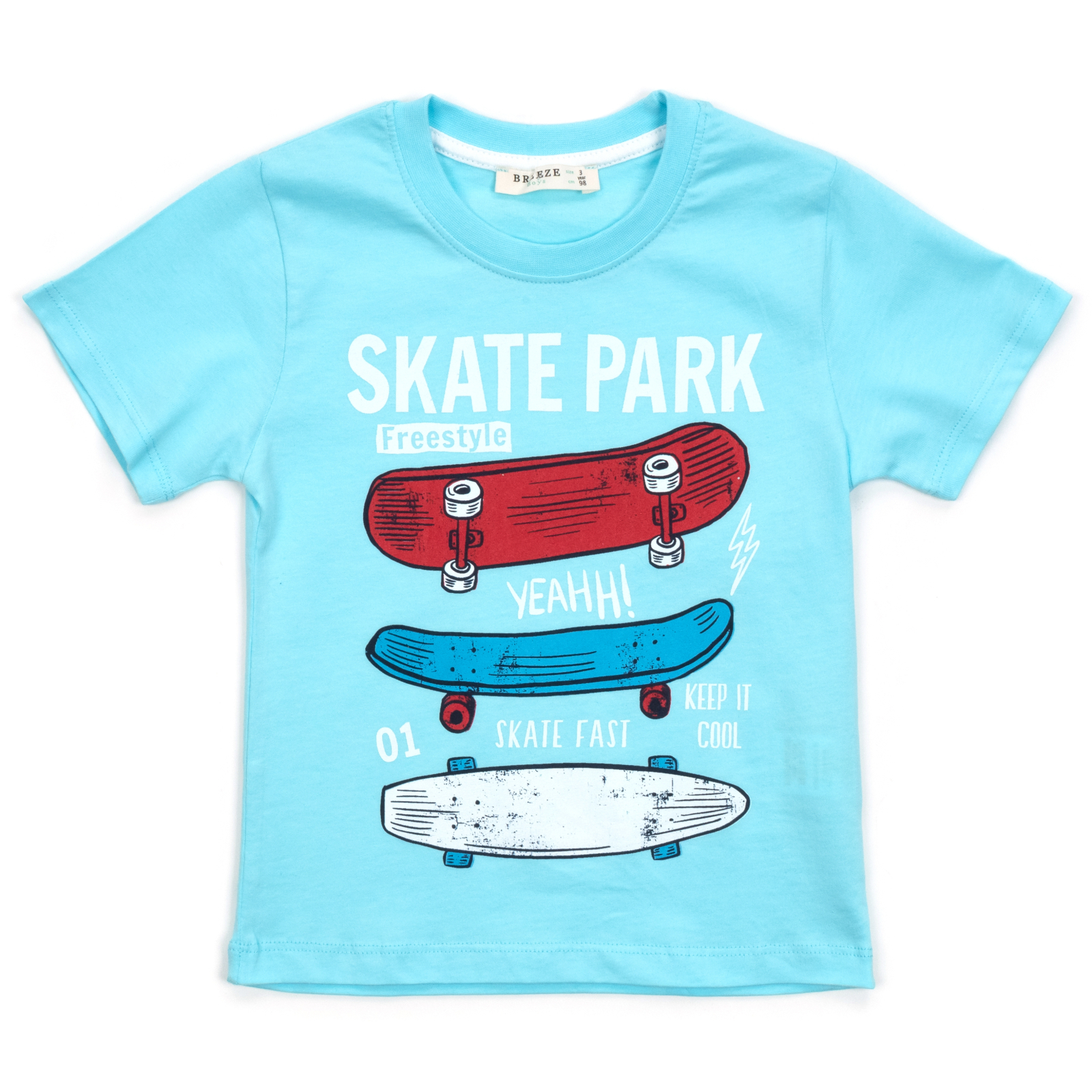 Набір дитячого одягу Breeze "SKATE PARK" (13357-98B-blue) зображення 2