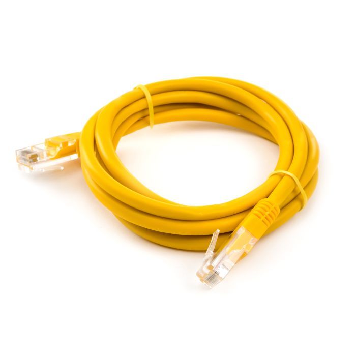Патч-корд Vinga UTPCat5e 10.0 m CCA (VCPPCCCS10Y)