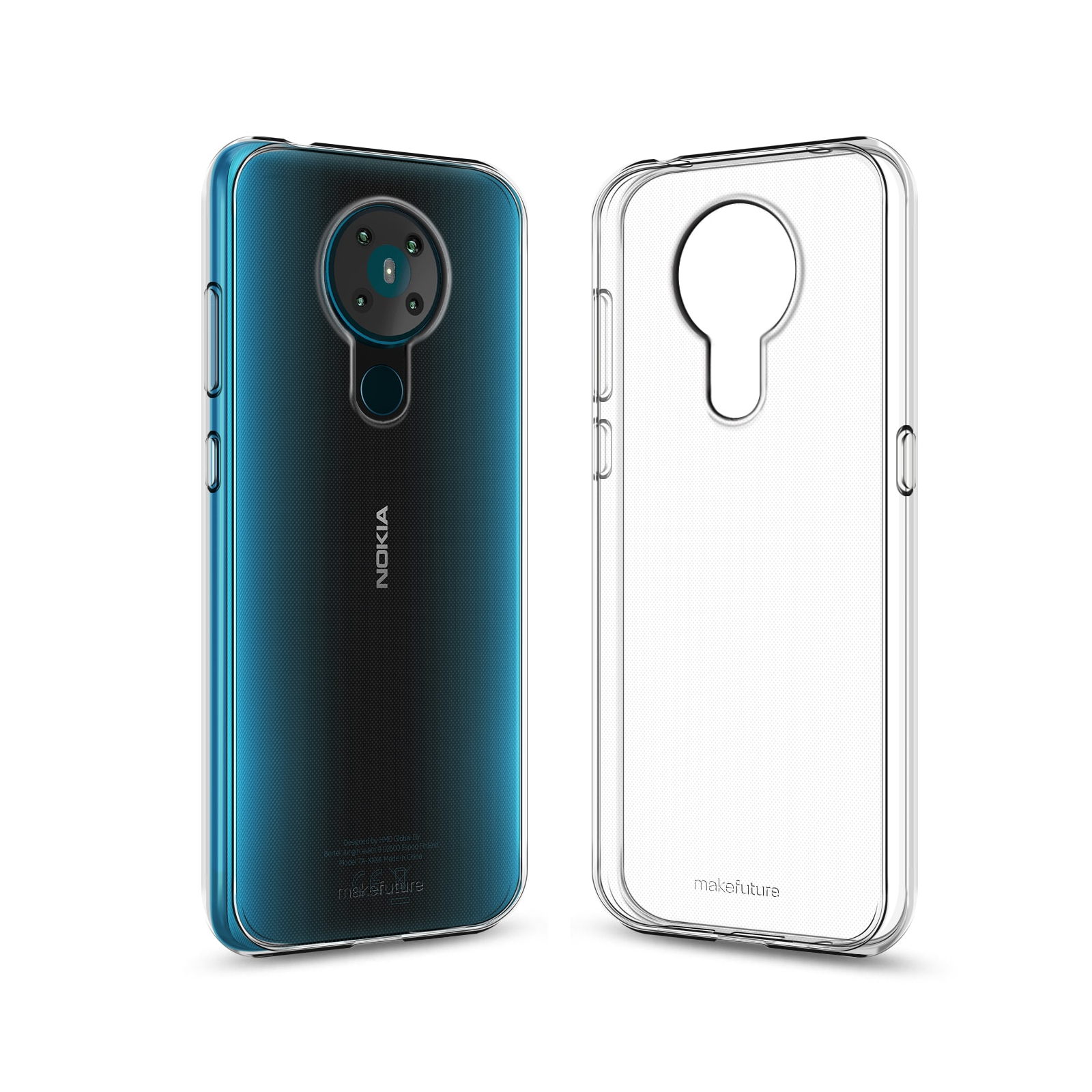 Чехол для мобильного телефона MakeFuture Air Case (Clear TPU) Nokia 5.3 (MCA-N53)
