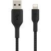 Дата кабель USB 2.0 AM to Lightning 1.0m black Belkin (CAA002BT1MBK) изображение 2