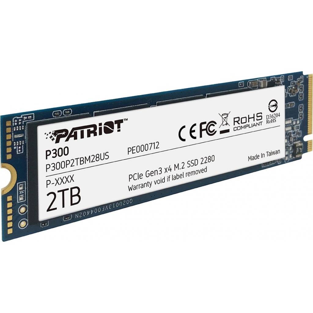 Накопитель SSD M.2 2280 256GB Patriot (P300P256GM28) изображение 2