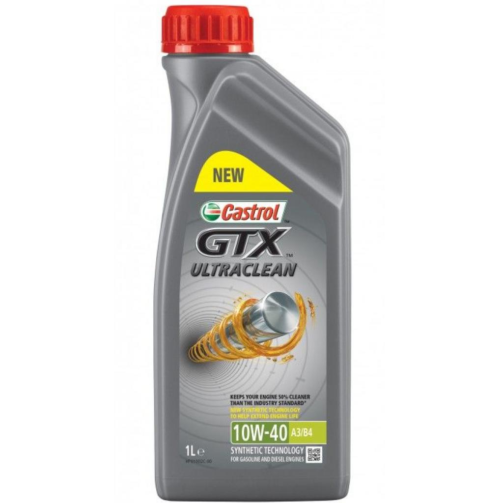 Моторное масло Castrol GTX Ultraclean 10W-40 A/B 1 л