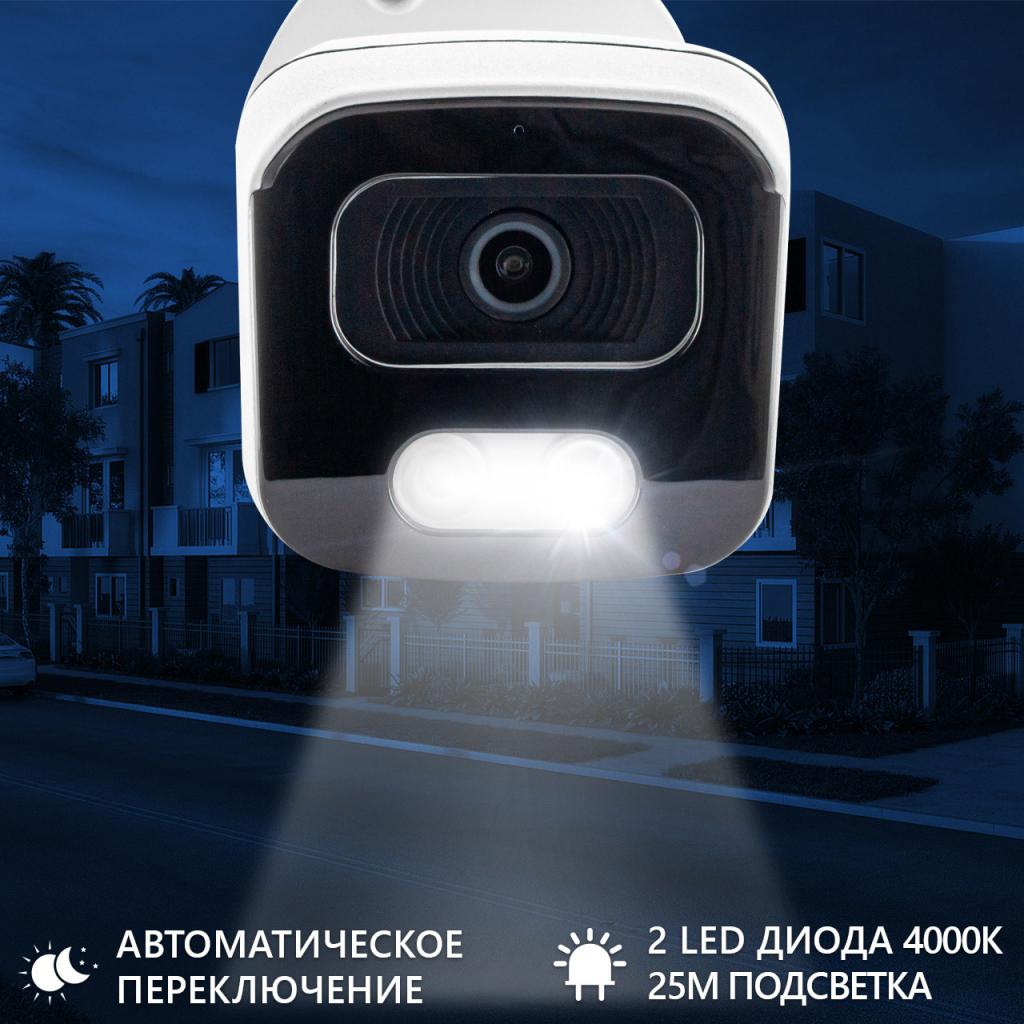 Камера видеонаблюдения Greenvision GV-108-IP-E-OS50-25 POE (Ultra) (12684) изображение 4