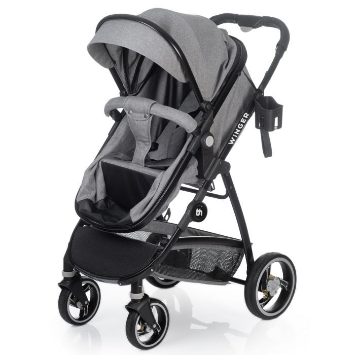 Коляска BabyHit Winger Blue трансформер (73553) изображение 9