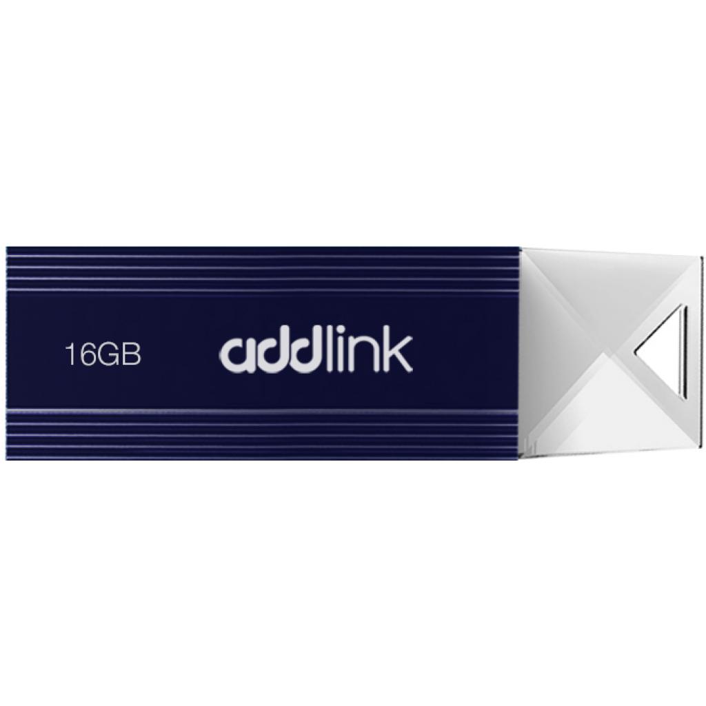 USB флеш накопичувач AddLink 16GB U12 Dark Blue USB 2.0 (ad16GBU12D2)