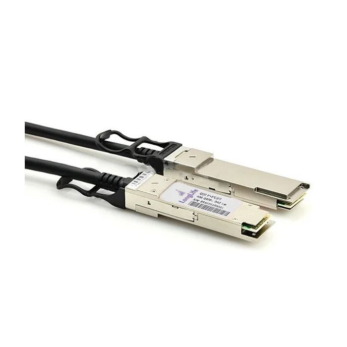 Оптичний патчкорд Alistar QSFP to QSFP 40G Directly-attached Copper Cable 2M (DAC-QSFP-40G-2M) зображення 2