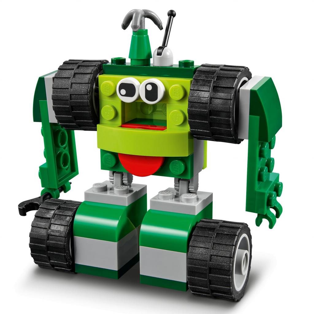 Конструктор LEGO Classic Кубики й колеса (11014) зображення 11