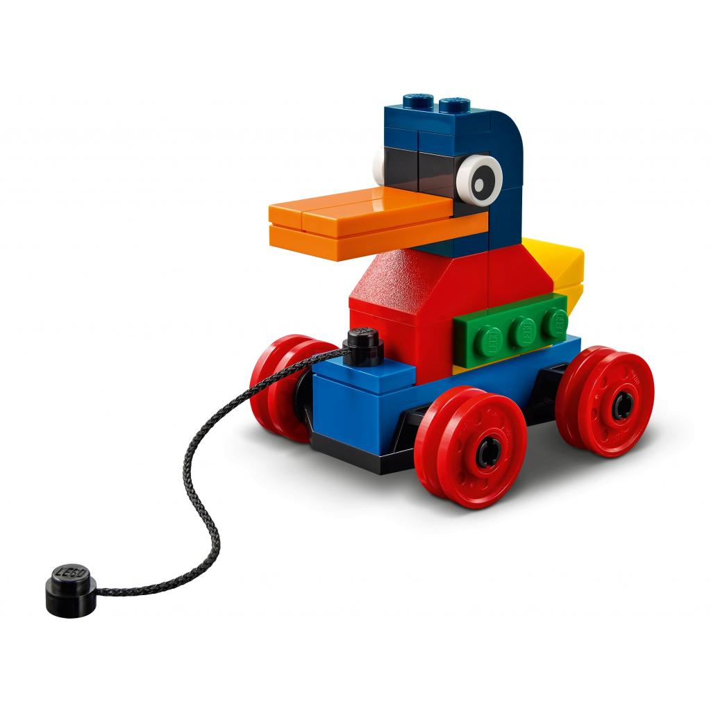 Конструктор LEGO Classic Кубики и колеса (11014) изображение 8