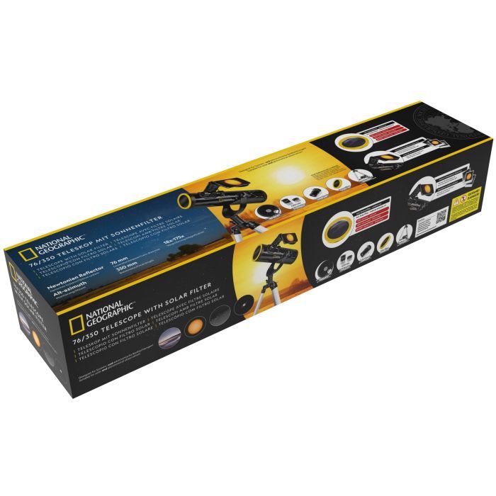 Телескоп National Geographic 76/350 AZ Solar (928250) изображение 6