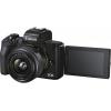 Цифровий фотоапарат Canon EOS M50 Mk2 + 15-45 IS STM + 55-200 IS STM Black (4728C041) зображення 6