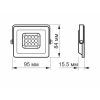 Прожектор Videx LED  10W 5000K 220V (VL-F2e-105W) изображение 4