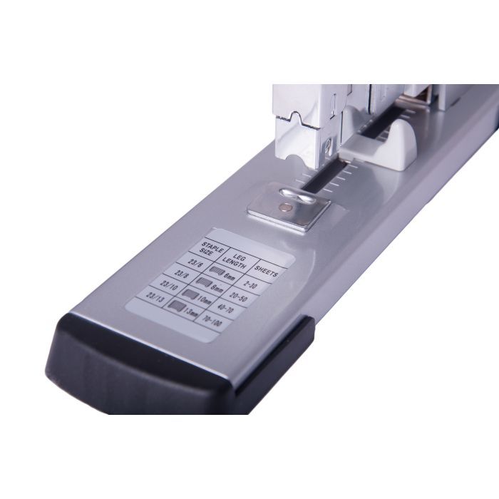 Степлер Buromax 23 100 листов Серебристый (BM.4287-24) изображение 3