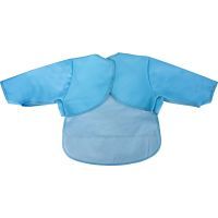 Слюнявчик Sevi Bebe нагрудник водонепроницаемый с рукавами Медведь (8692241105358) изображение 2